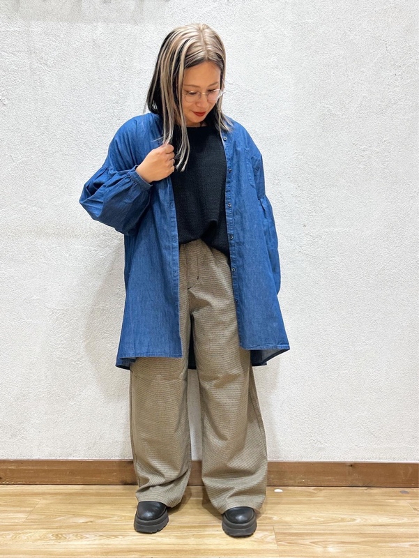 イージーリラックスワイドパンツ