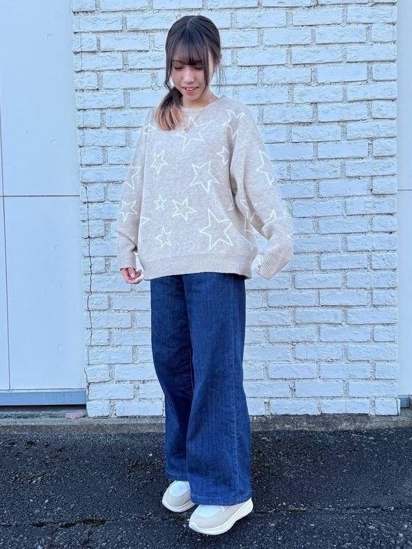 ≪SALE≫星柄JQニットプルオーバー – HEART MARKET