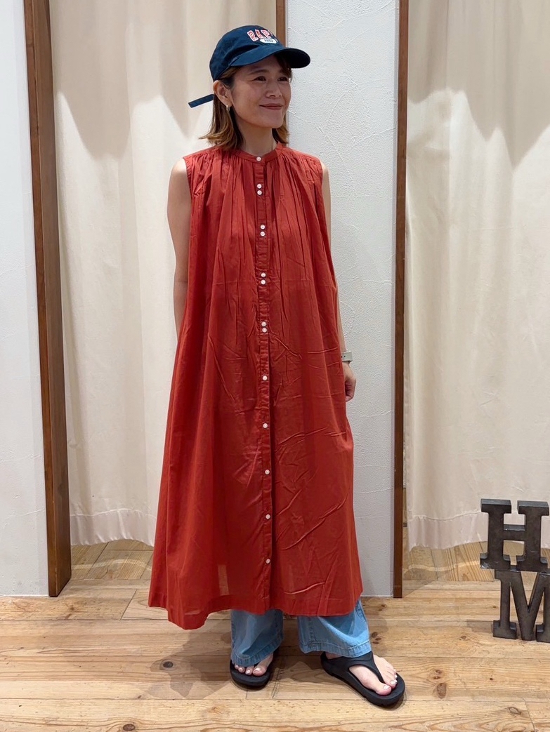 夏ルックブック掲載item】ボイルノースリワンピース – HEART MARKET