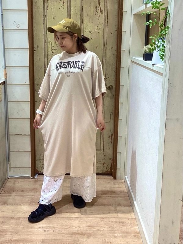 ロゴTEEワンピース