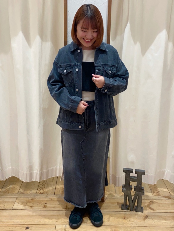 TAN  タン トリミングキャミ　ニットビスチェ　ネイビー 893ae9b19e2192f28c10b1f0aea9a4