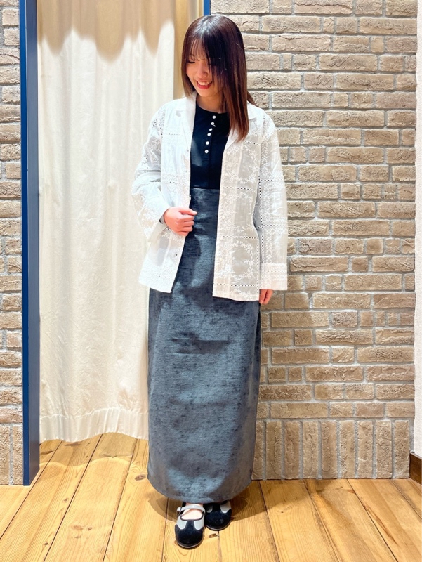 パッチワーク風総刺繍シャツジャケット – HEART MARKET